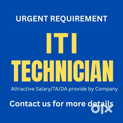 Urgent Require a ITI Technician