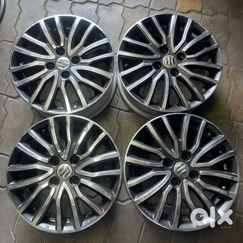 BALENO ALLOY WHEELS 16 INCHES (VERY GOOD CONDITION)