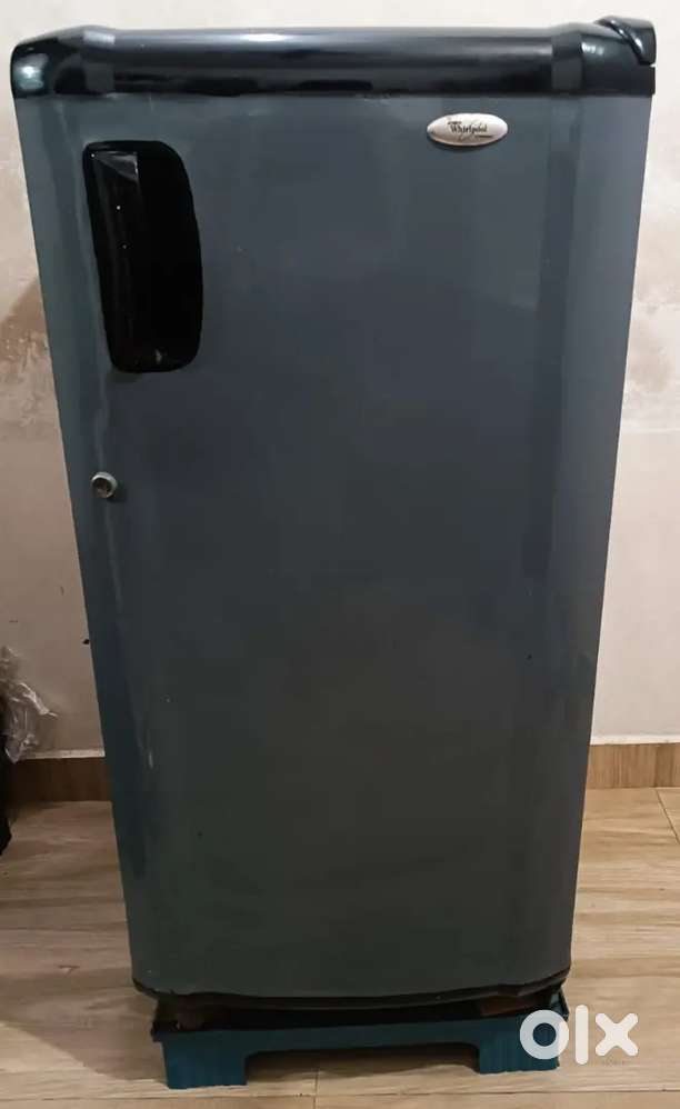 Whirlpool fridge with stand