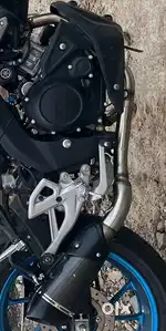 Yoshimura r77 exhaust + with free flow bend pipe for Mt15 and r15