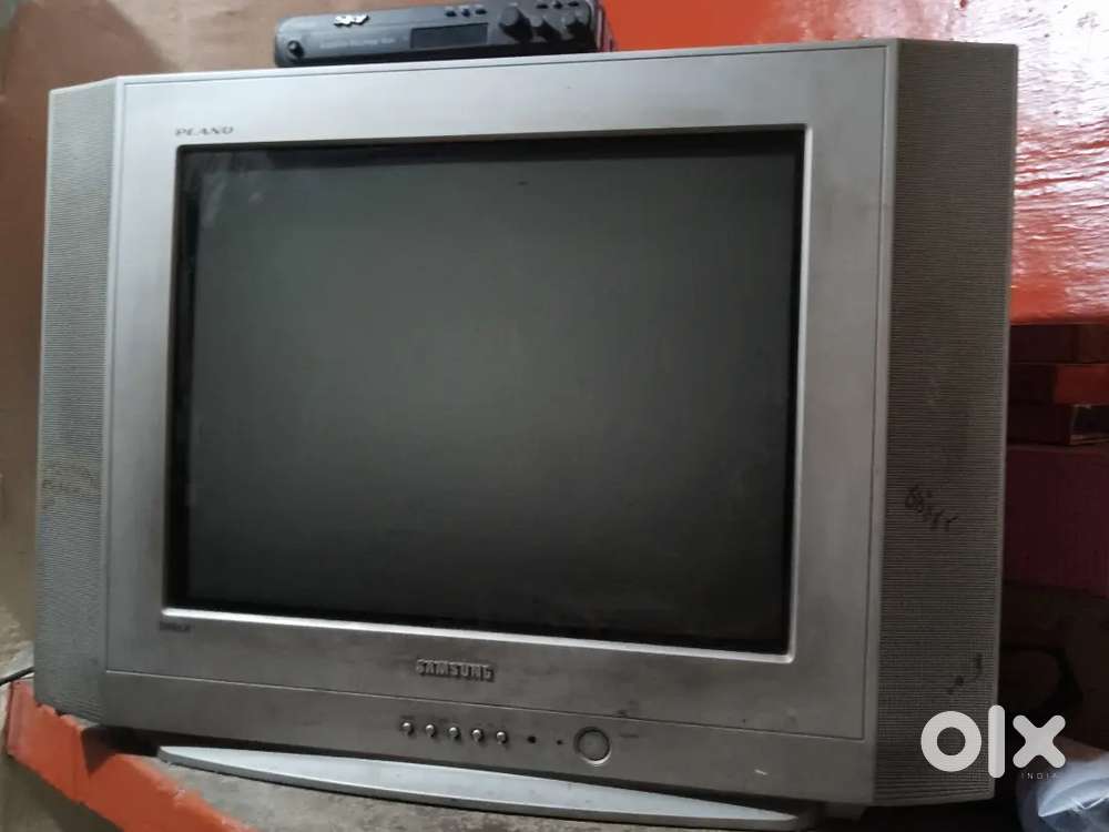 Old television with no damage