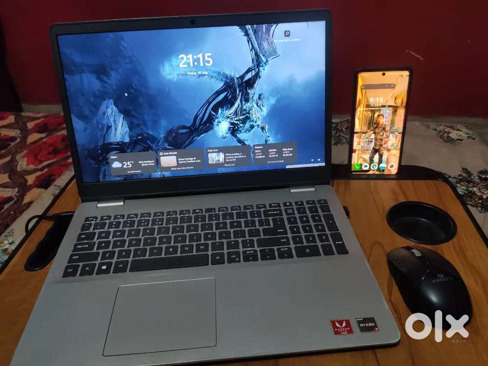 Dell Laptop Ryzen 7 8/512