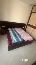 Heavy Teak wood bed For sale in good condition