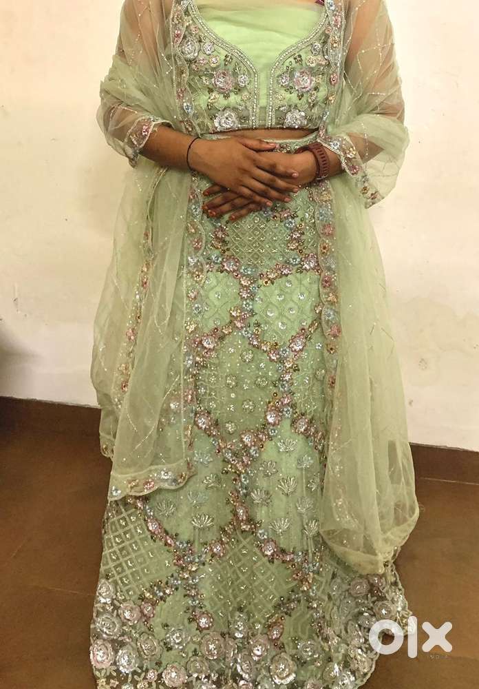 SALE - semistitched bridal lehanga