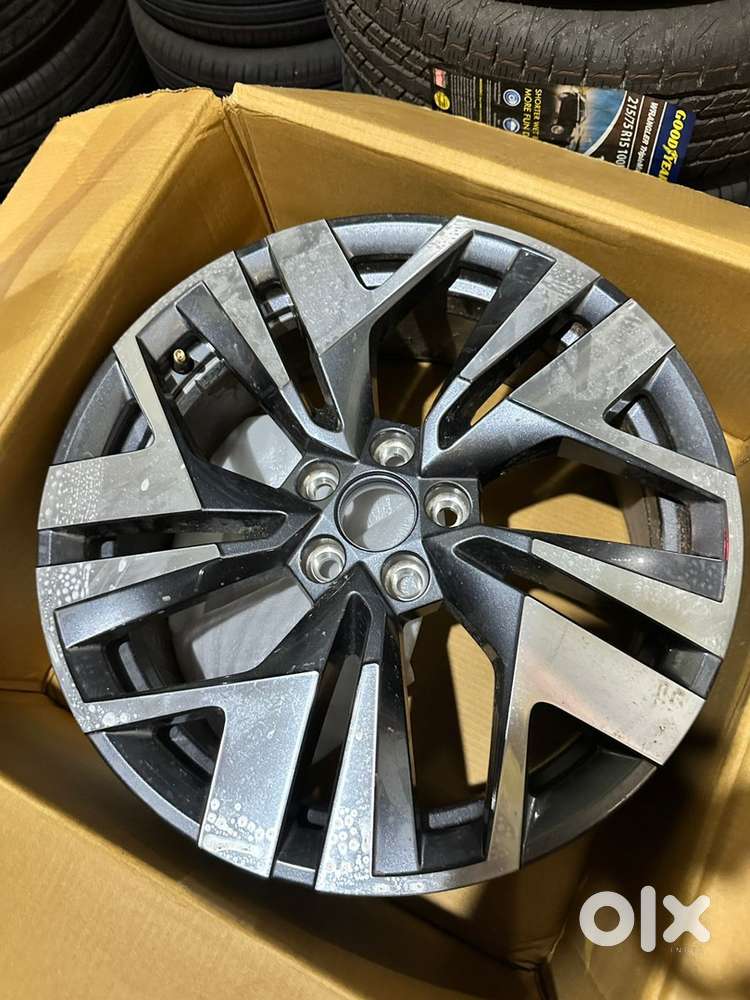 17 inch Skoda Alloy wheels unused