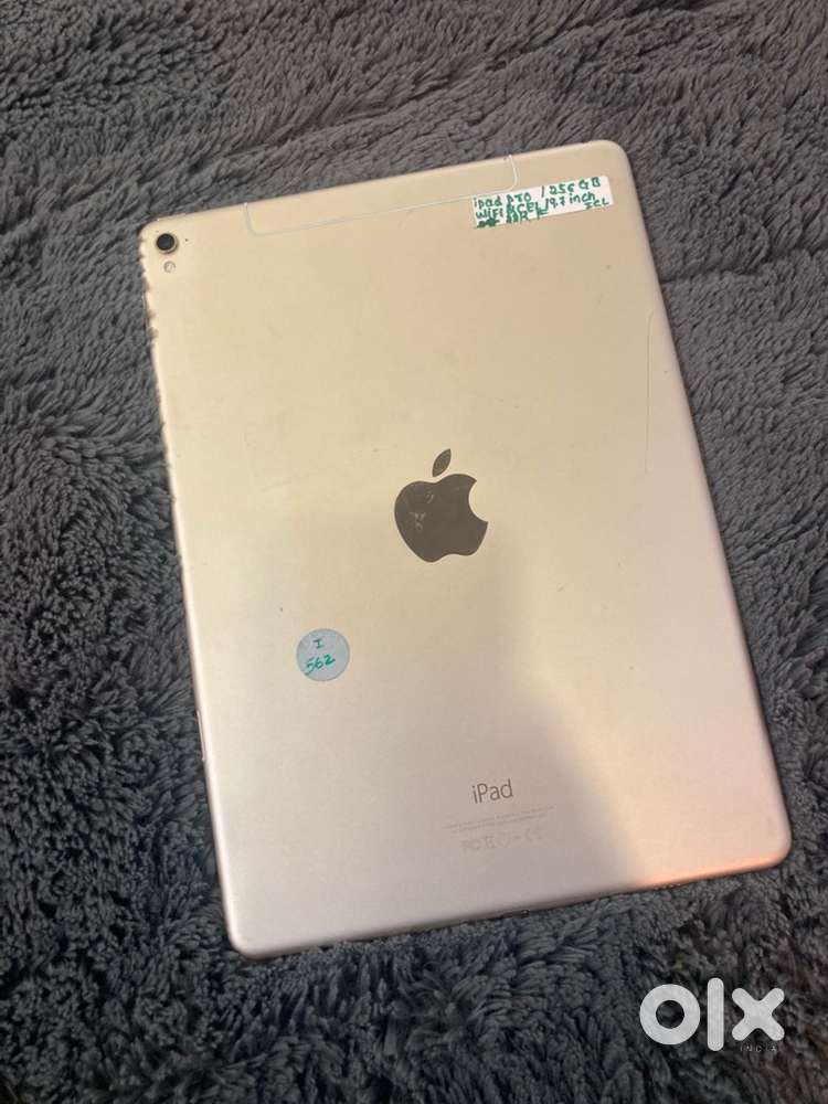 Apple ipad pto 1st gen \ 256gb storage \ wifi & cellular \ with bill