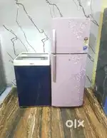 Whirlpool washing machine & Ig 5 star ratings double door refrigerator