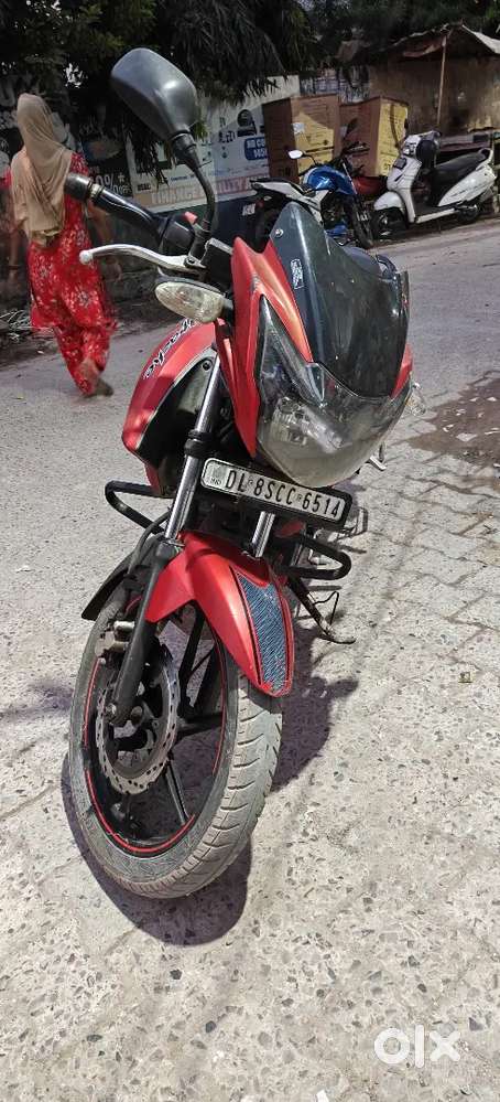 Apach dual disk 2017 model mileage 45+ with new chain set and clutch