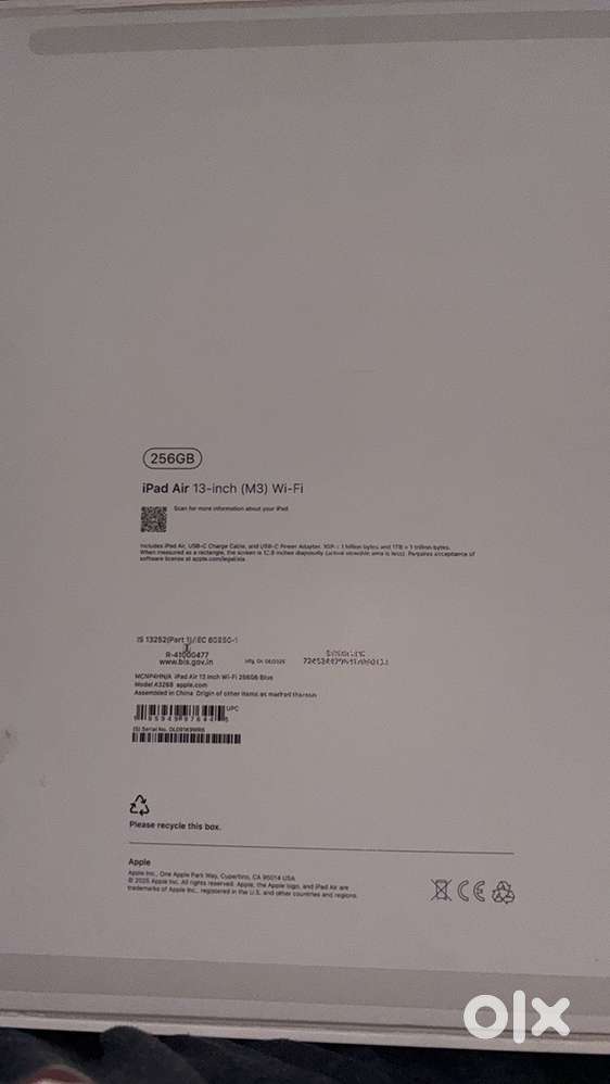 iPad Air 13 inch M3 (wifi)