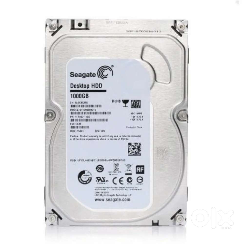 Hard disk 1 tb with caddy