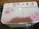 Haier semi automatic washing machine