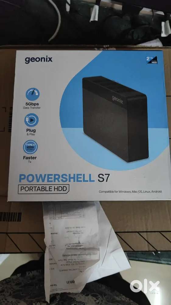 Geonix powershell s7 external hard drive 2tb