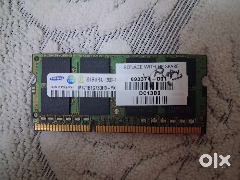 Old RAM Laptop 8GB DDR3L 1600Mz SAMSUNG