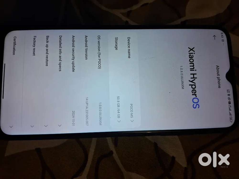 Poco m5 4/64 A1 condition