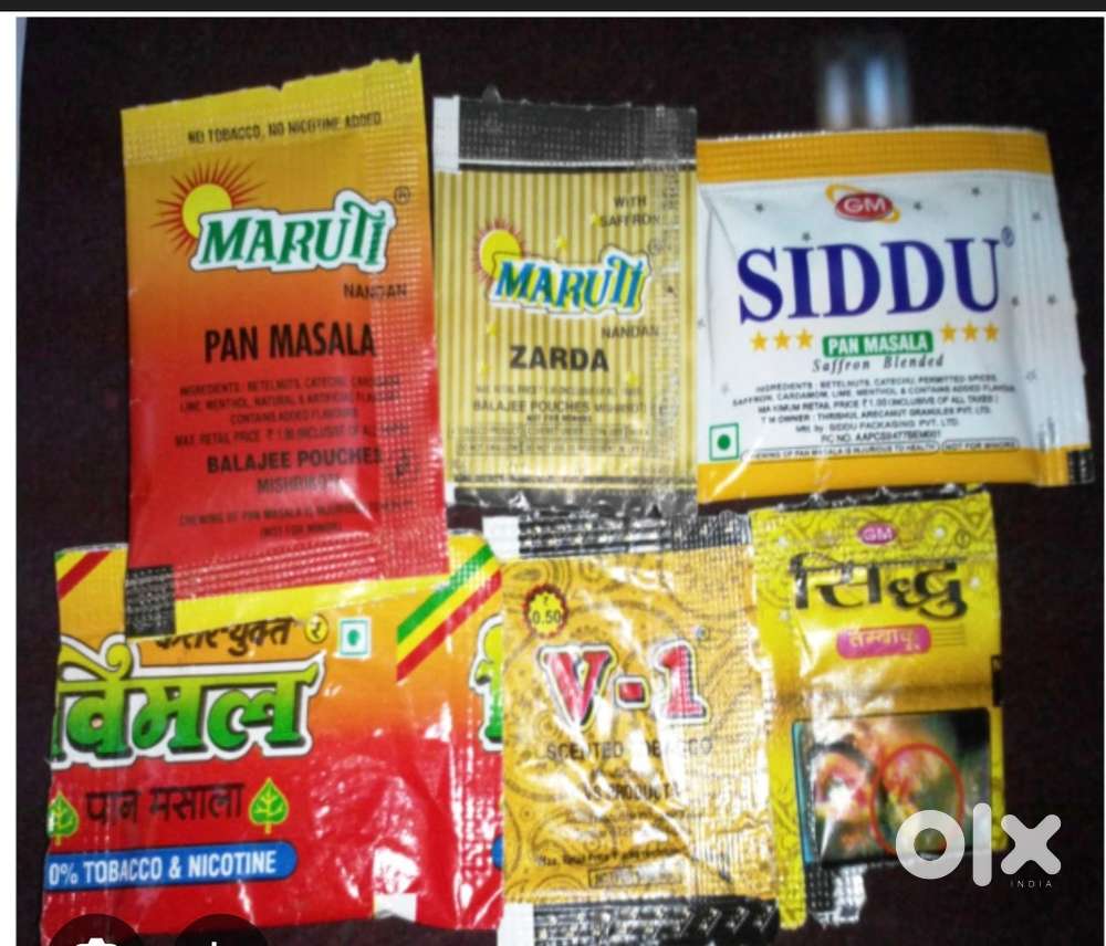 Agarbatti , phenyl , pan msala , zard , gutk