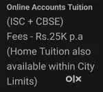 ISC + CBSE [11&12] Acc Tuition