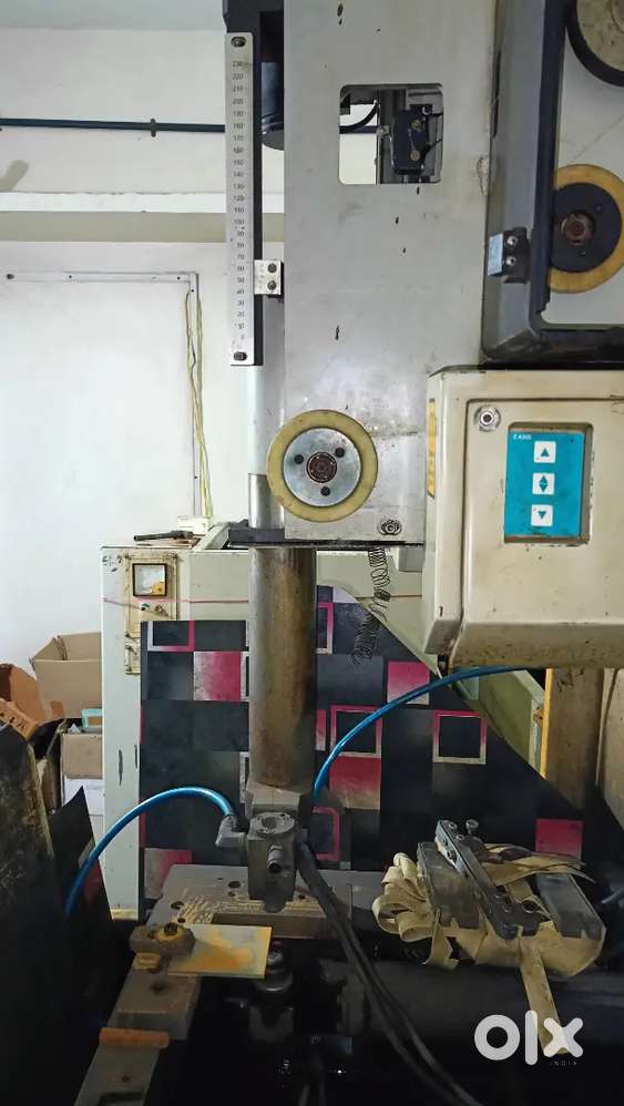 CNC wire cut machine.