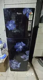Whirlpool fridge double door,  samsung fully automatic washing machine