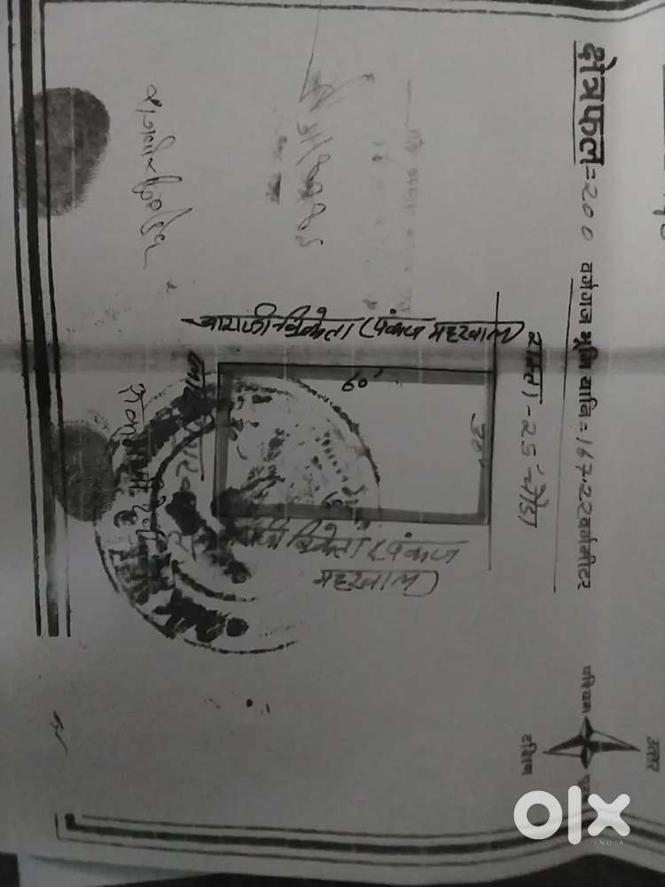 200 gaz plot in front of shantiniketan school near kwarsi ramghat road