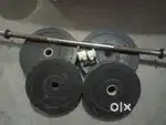 Dumbbell barbell 16 kg ( 5*2,3*2 ) Set.
