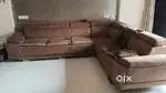 This is the leather foam sofa set