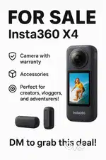 Insta360 X4 8K Action Camera for SALE!! Accessories Included