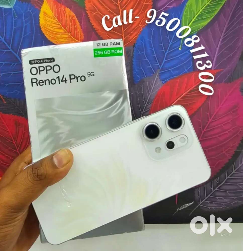 OPPO Reno 14 Pro 5G, 12gb 256gb 9 Months Warranty, Aalfaa Mobiles