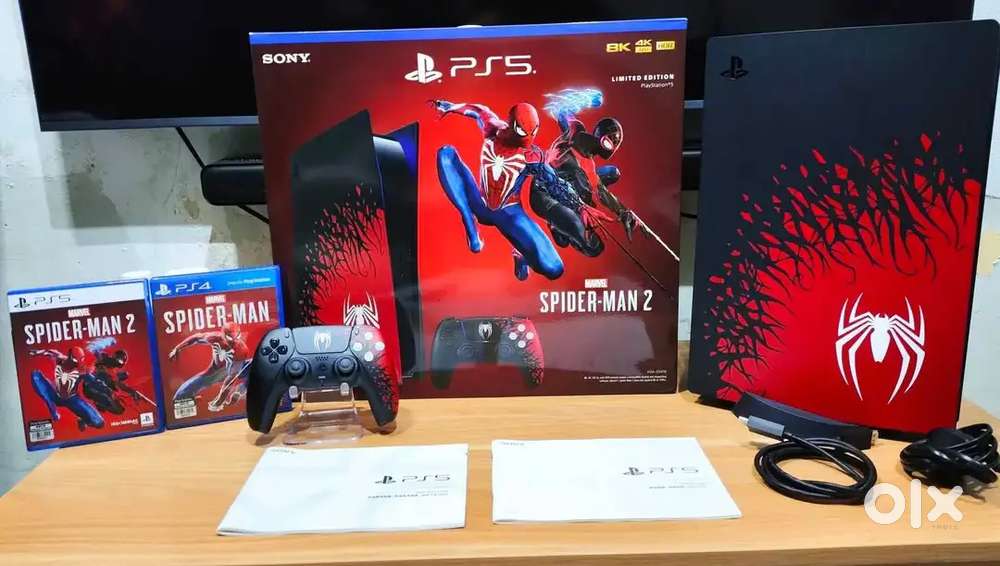 Sony PS5 PlayStation 5 Disc Marvel Spider-Man 2 Bundle Limited Edition