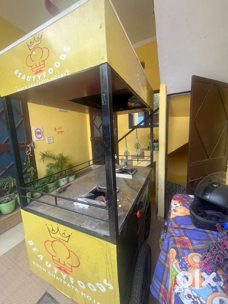 fast food selling cart