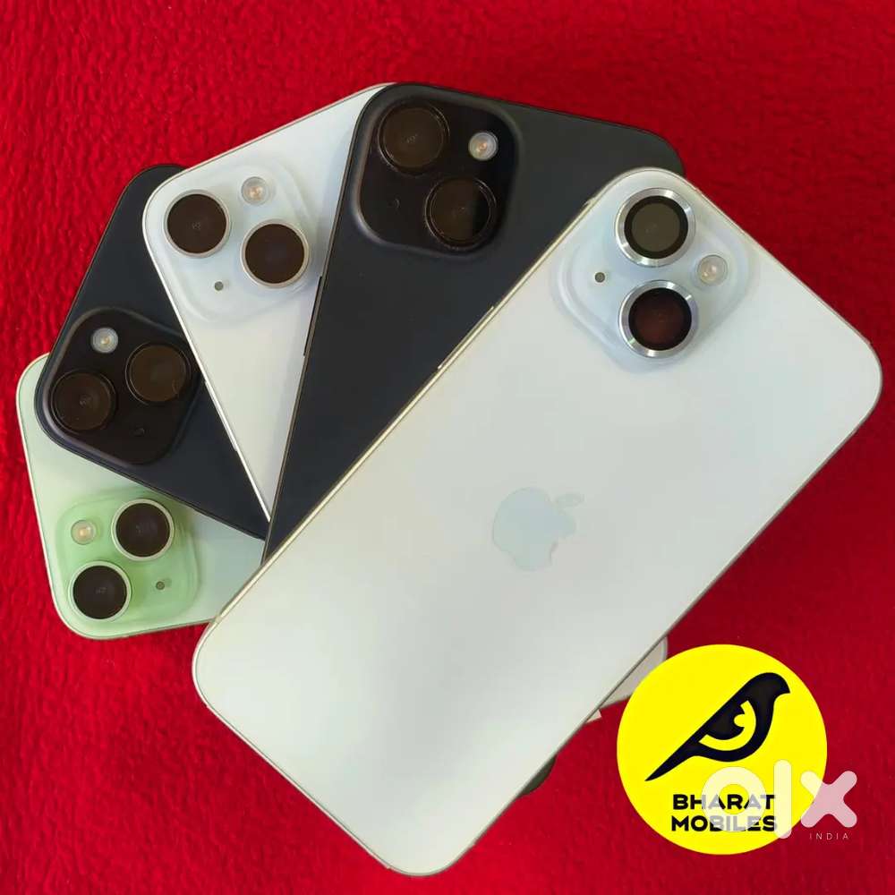 Apple iphone 15.   128GB.   Green