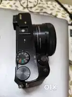 Sony A6000 camera with lens