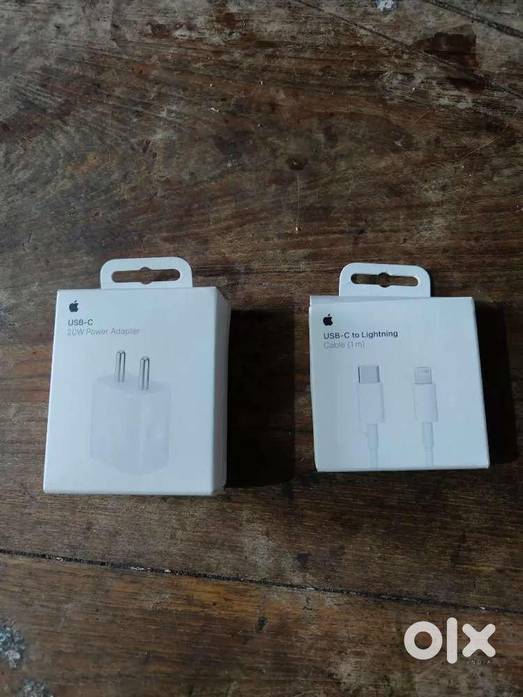 Apple 20w original charger and cable
