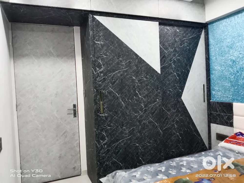 1/4 बीएचके फलेट का कंप्लीट ईनटरीअर ऐक ही फोन से