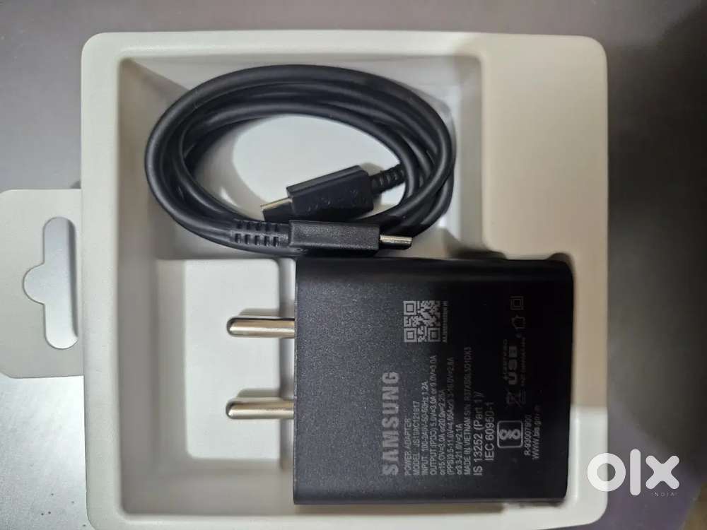 Samsung 45 watt PD charger and Nothing 65 watt GaN charger (brand new)