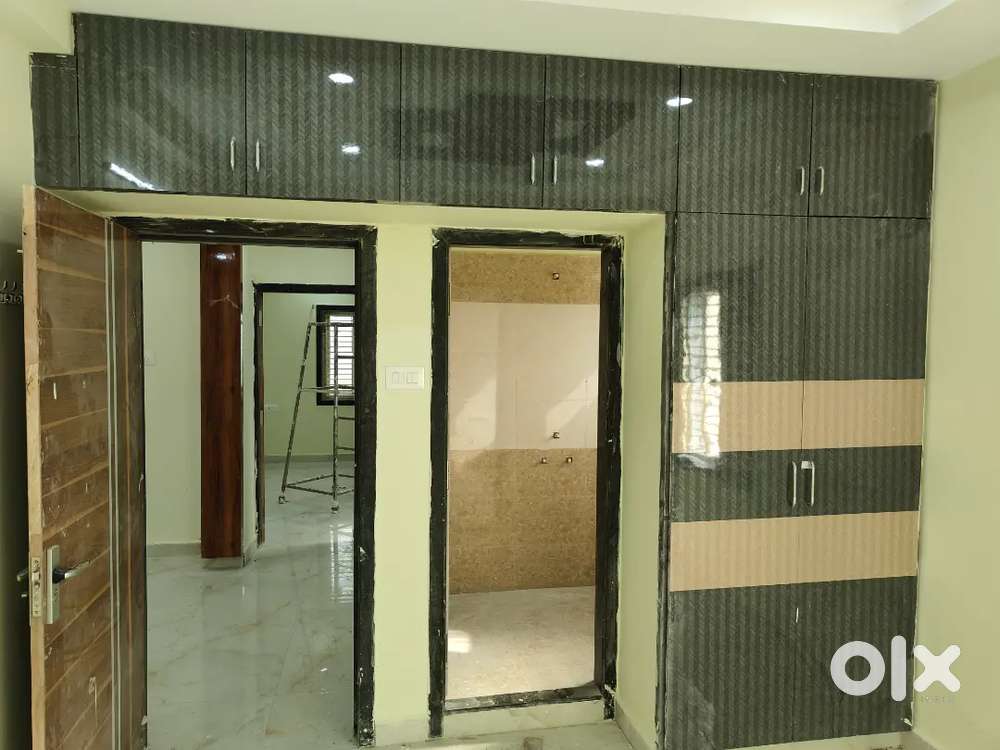 With wood work