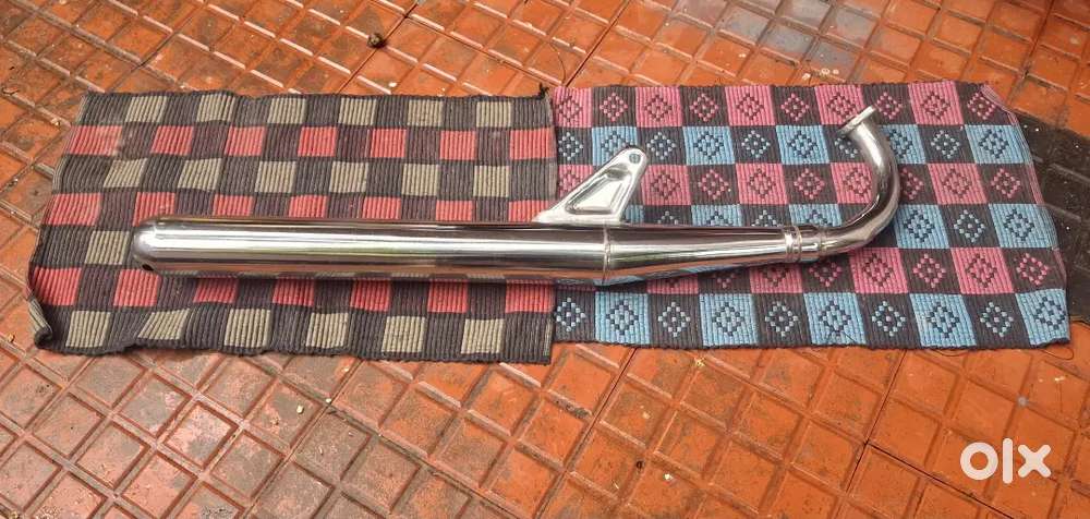 Rx 100 silencer with bend pipe