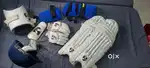 SG Cricket Kit with Pads,gloves,helmet,thigh pads and kit bag