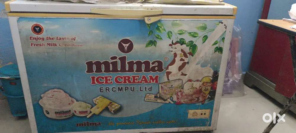 Freezer for ice cream
