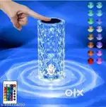 TOUCH LAMP 16 COLOUR CHANGING CRYSTAL DIAMOND TABLE LAMP