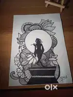 Spiritual art - Krishna art