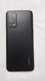 Oppo A55 black colour 6GB ram 128GB storage with original box,chrager