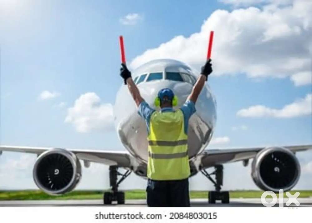 Airport/Airline Ground staff job for fresher/experience all candidates
