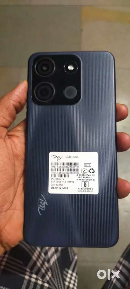 itel A60 two mobiles
