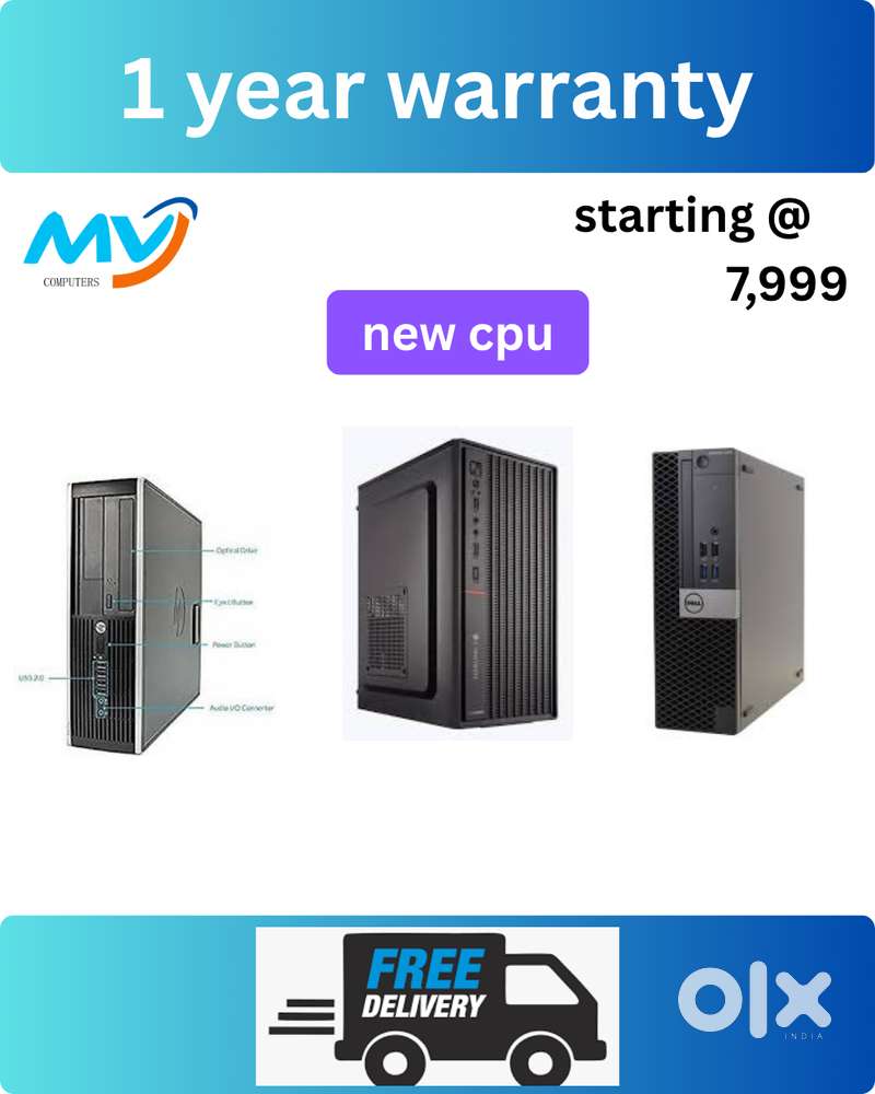 Starting @ 6,999  Cash on home delivery  CPU - new Process