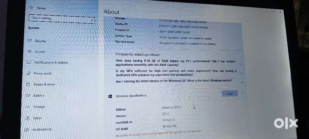 Dell laptop