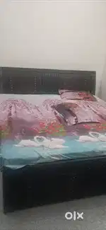 Ground floor ac furnished room with bed invator gzeer table chair etc