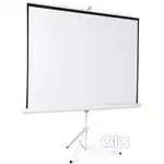 Tripod Projection screen big size 8 ft wide,, 6ft height and