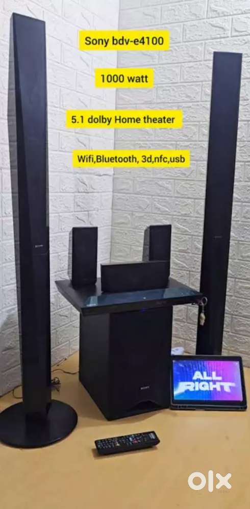 Sony BDV-E4100 Blue ray Home theater
