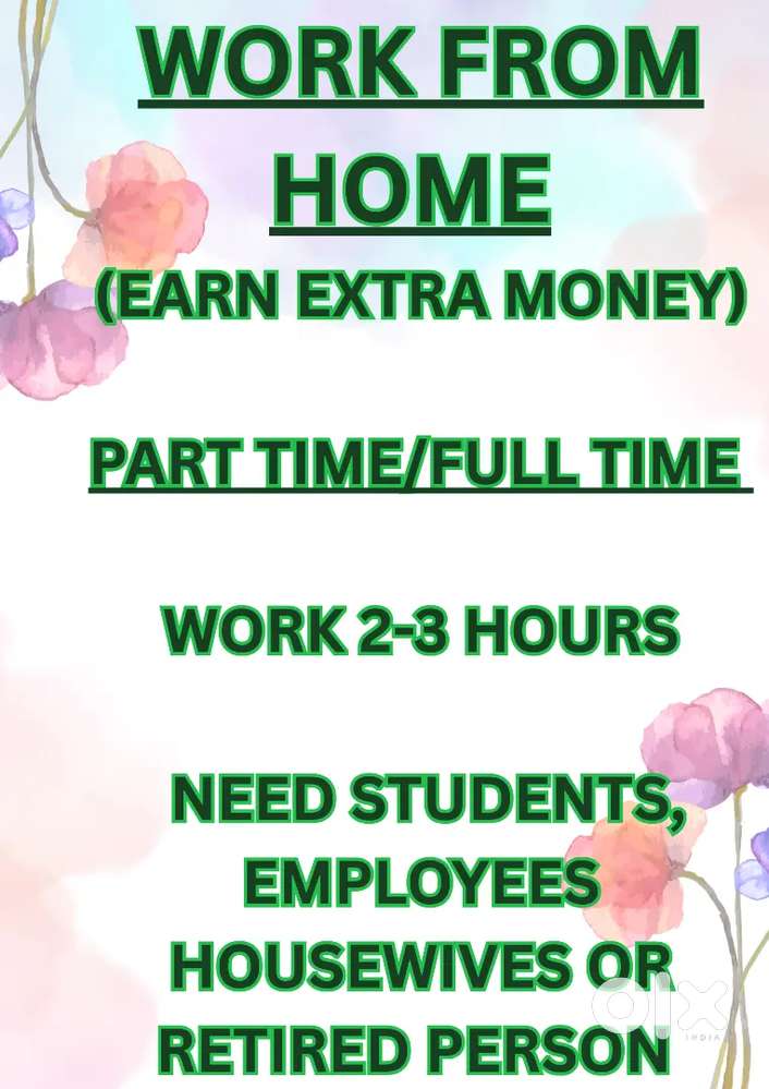 PART TIME WORK FROM HOME
