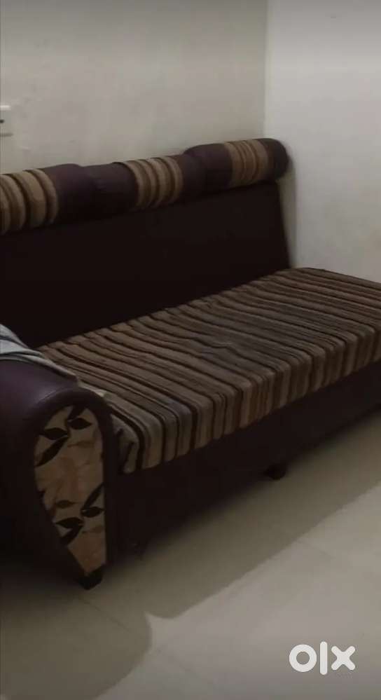 2 BHK flat available for bachelors, with balcony in master Bedroom.